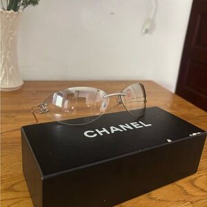 CHANEL Women's Sunglasses - Silver Tint